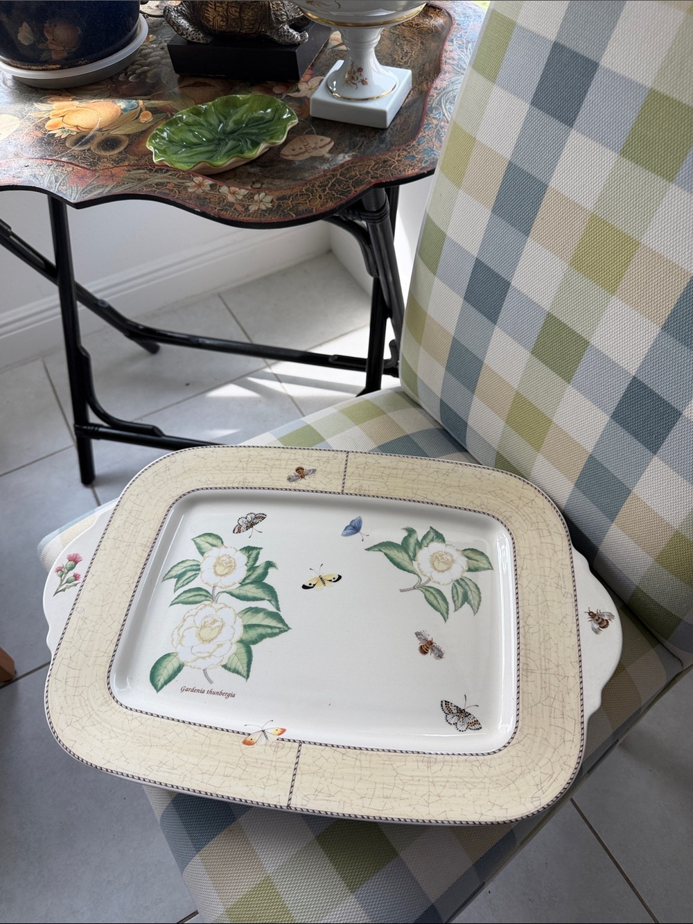 NWOT Wedgwood Sarah’s Garden Special Edition Large Tray